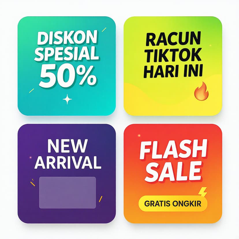 Template iklan produk